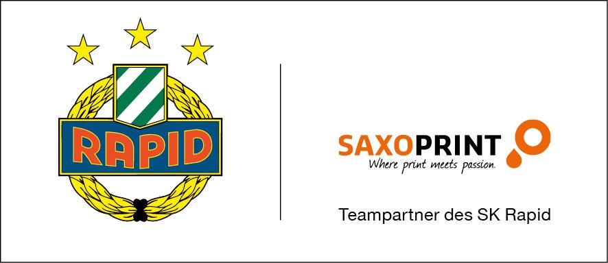 Composite Logo SK Rapid Wien  Saxoprint