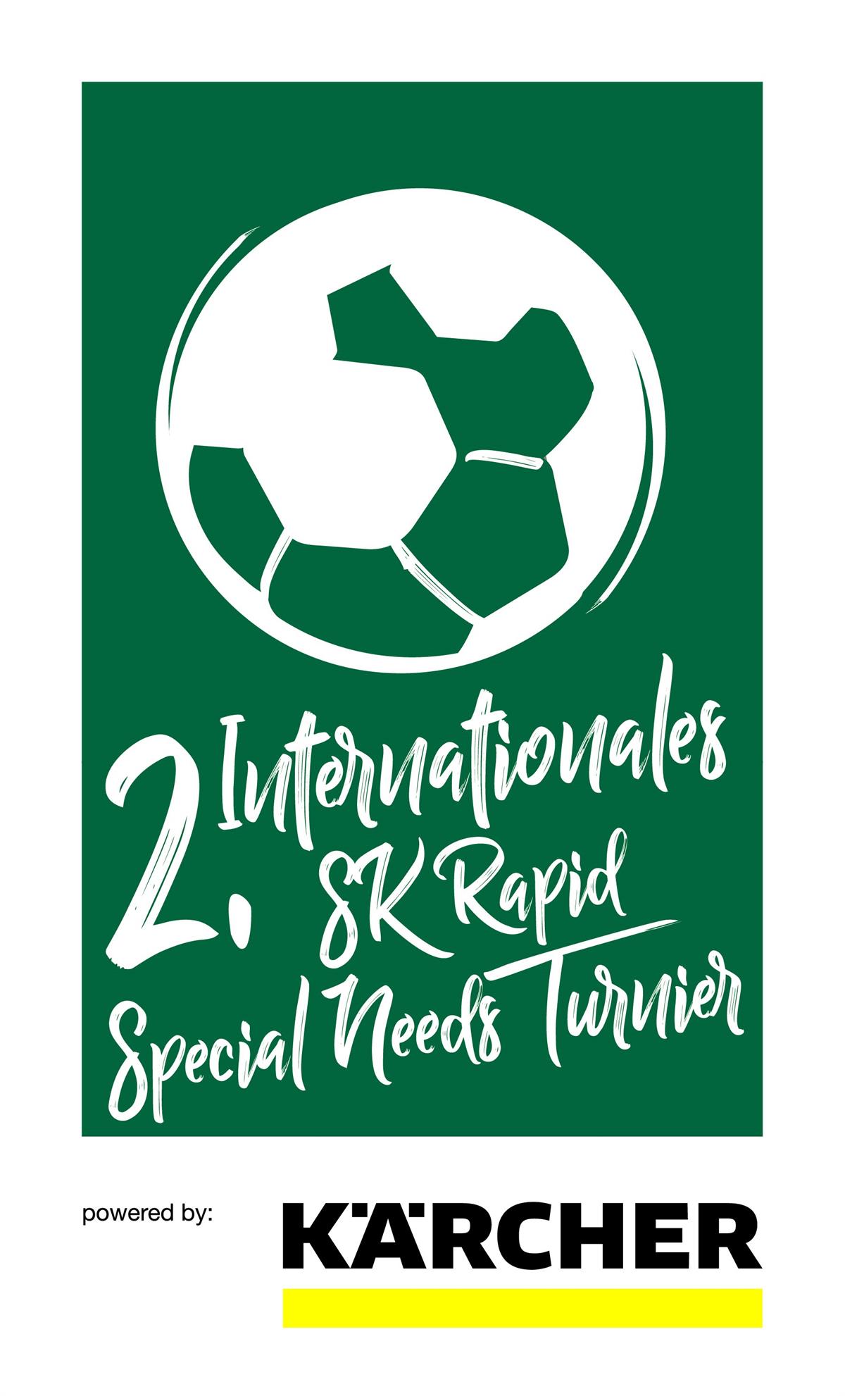 Logo 2. SK Rapid SNT-Turnier powered by Kärcher