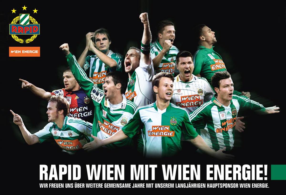 Vertragsverlängerung SK Rapid  Wien Energie
