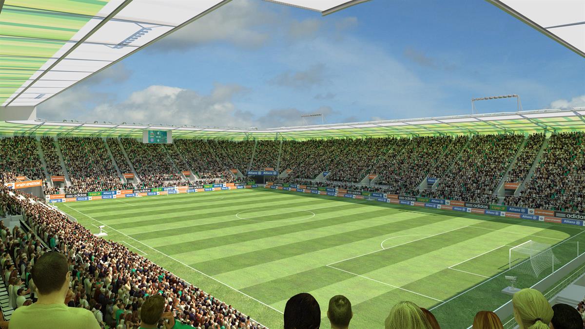 Allianz Stadion Visualisierung VI