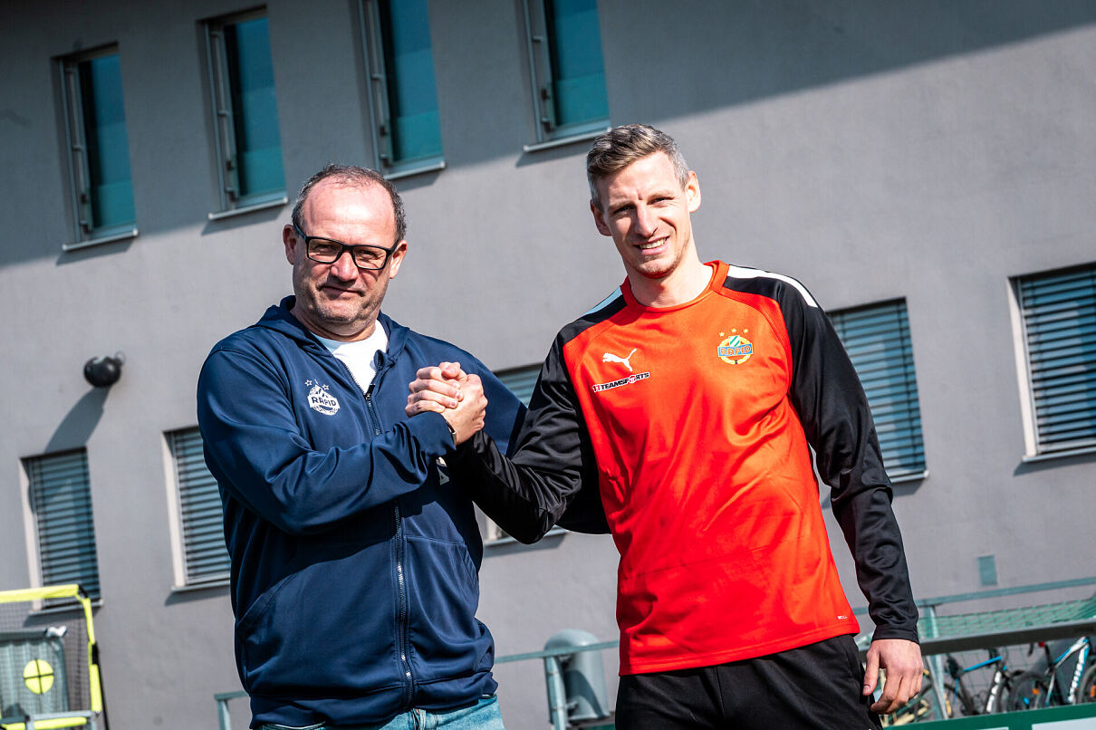 Roman Kerschbaum ist zurück beim SK Rapid