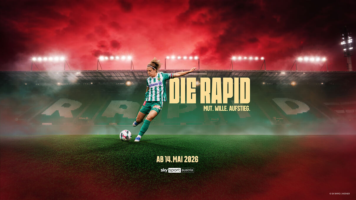 „DIE Rapid. Mut. Wille. Aufstieg.”
