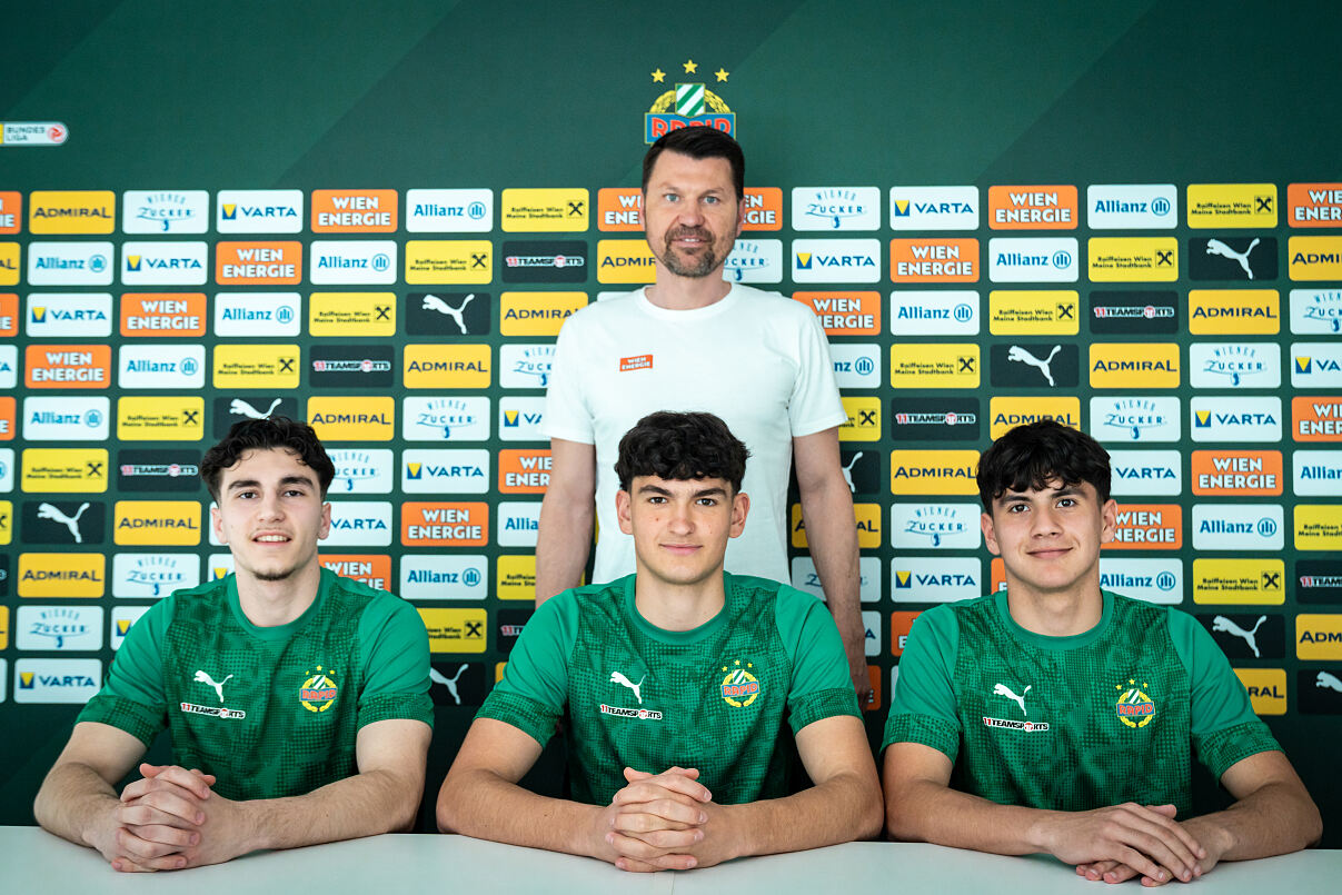 Vertragsverlängerung Amar Hadzimuratovic, Muhammed Tazi & Lorian Kolloni 2026