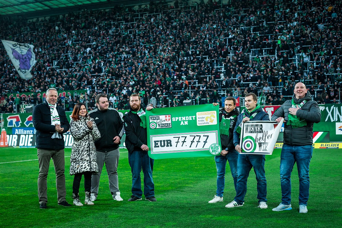 Wiener helfen Wienern