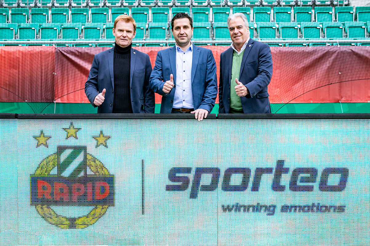 SK Rapid und sporteo verlängern Zusammenarbeit