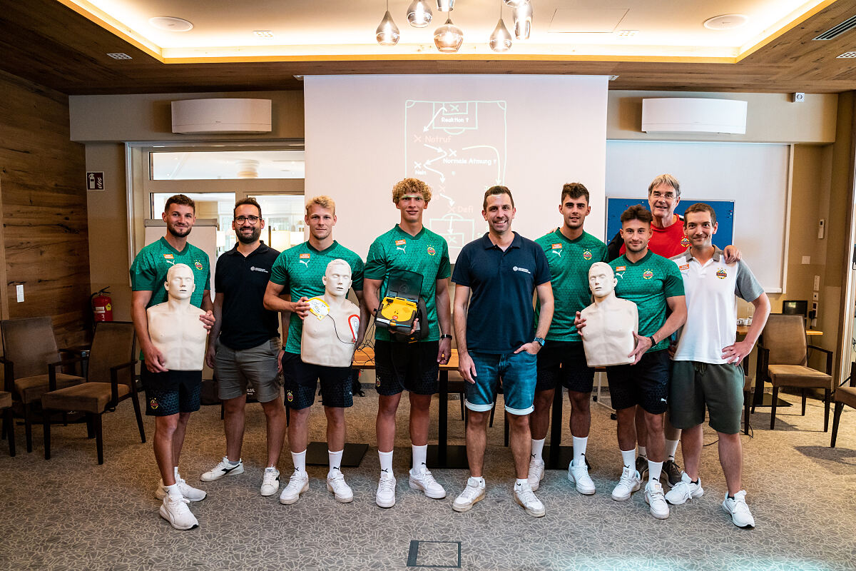 SK Rapid Reanimationstraining 2023