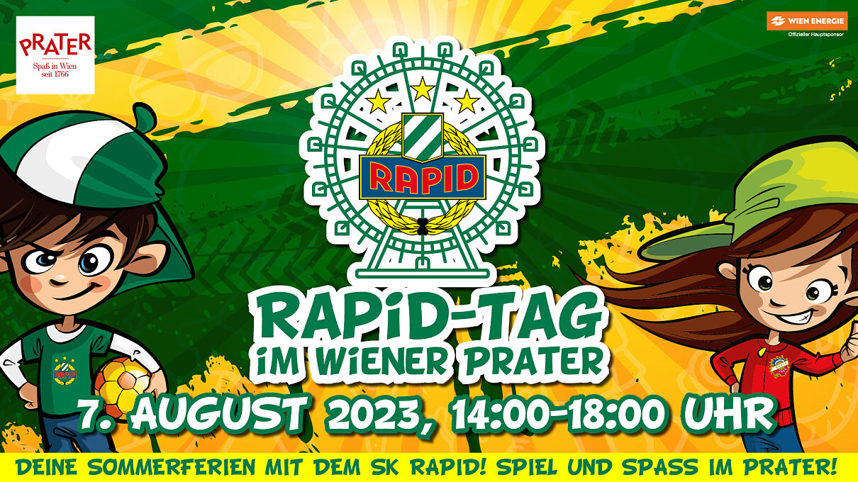 Rapid-Tag im Wiener Prater 2023