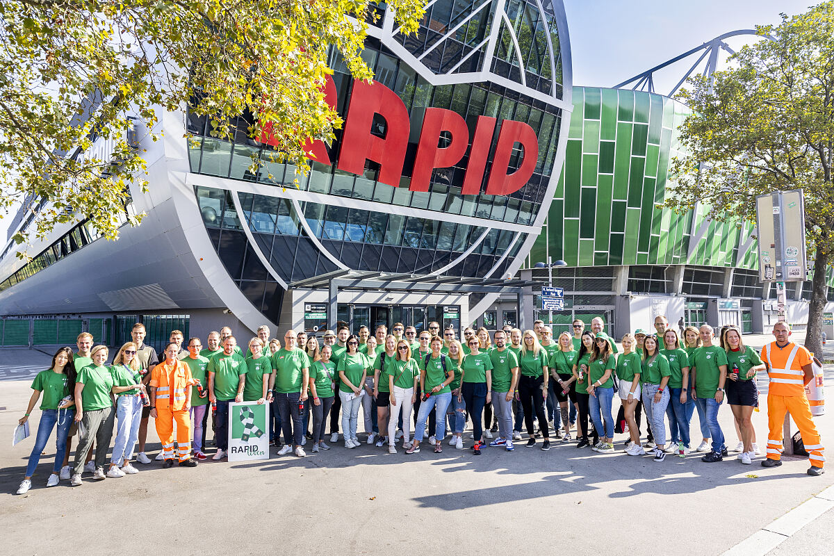 Coca-Cola HBC Österreich & SK Rapid: Gemeinsamer Anstoß zum Recycling