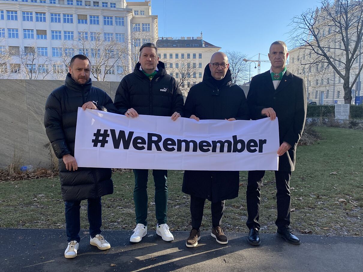 #WeRemember - Gedenken an die Opfer des Holocaust