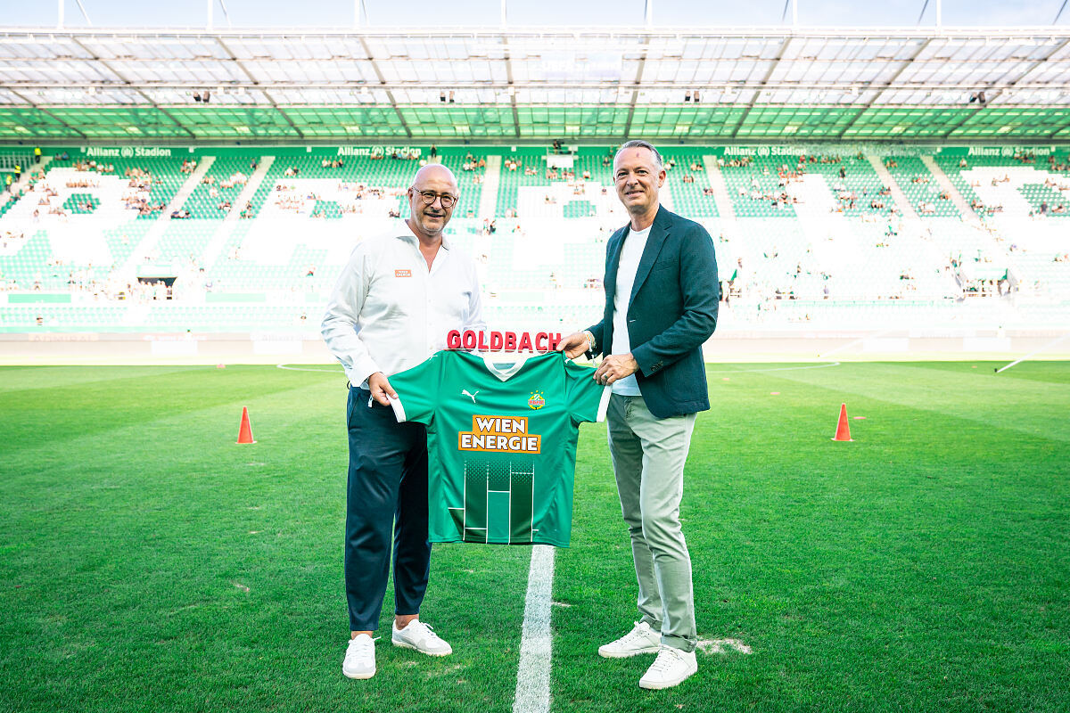 Goldbach ist Medienpartnerin des SK Rapid