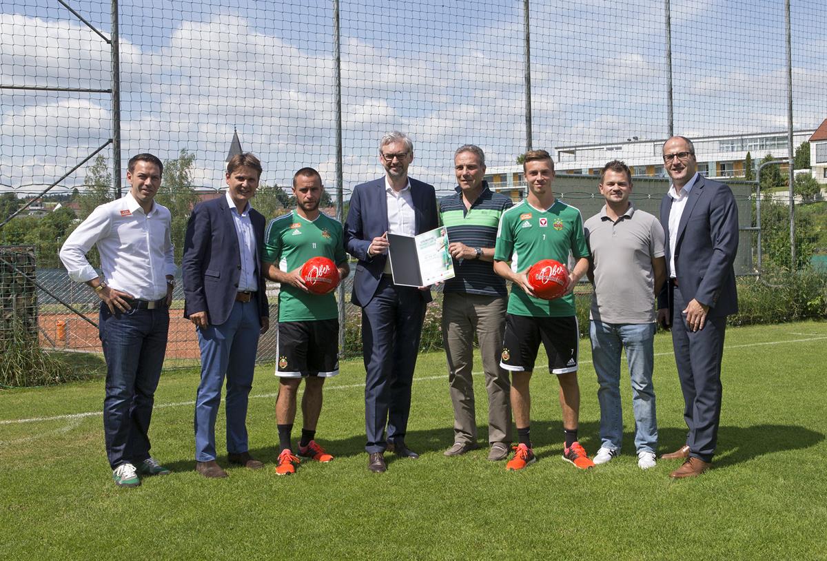 Kooperation SK Rapid Wien  Oberösterreich Tourismus II