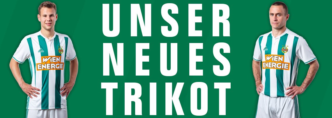 Das neue Rapid-Auswärtstrikot für die Saisonen 20161718 II