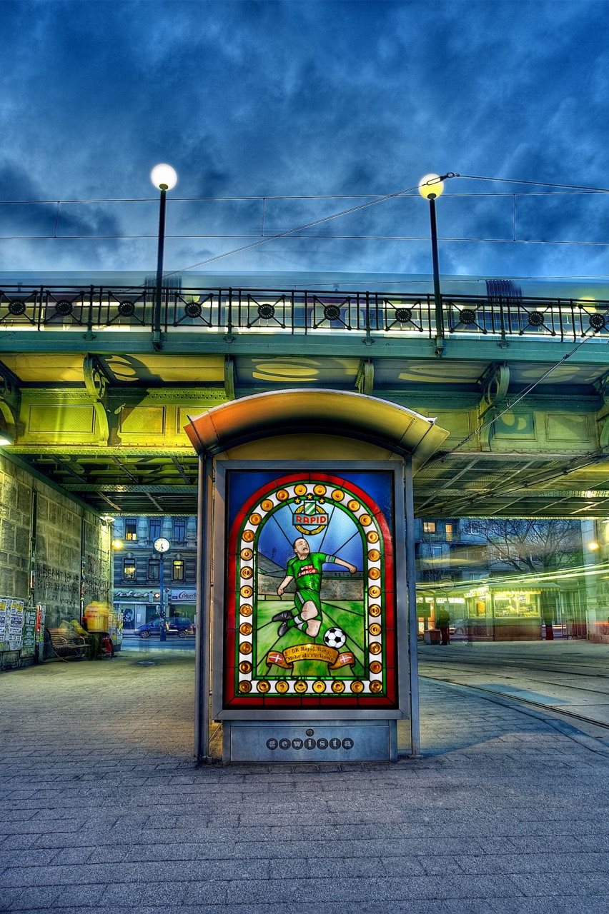 SK Rapid Imagekampagne - City Lights.