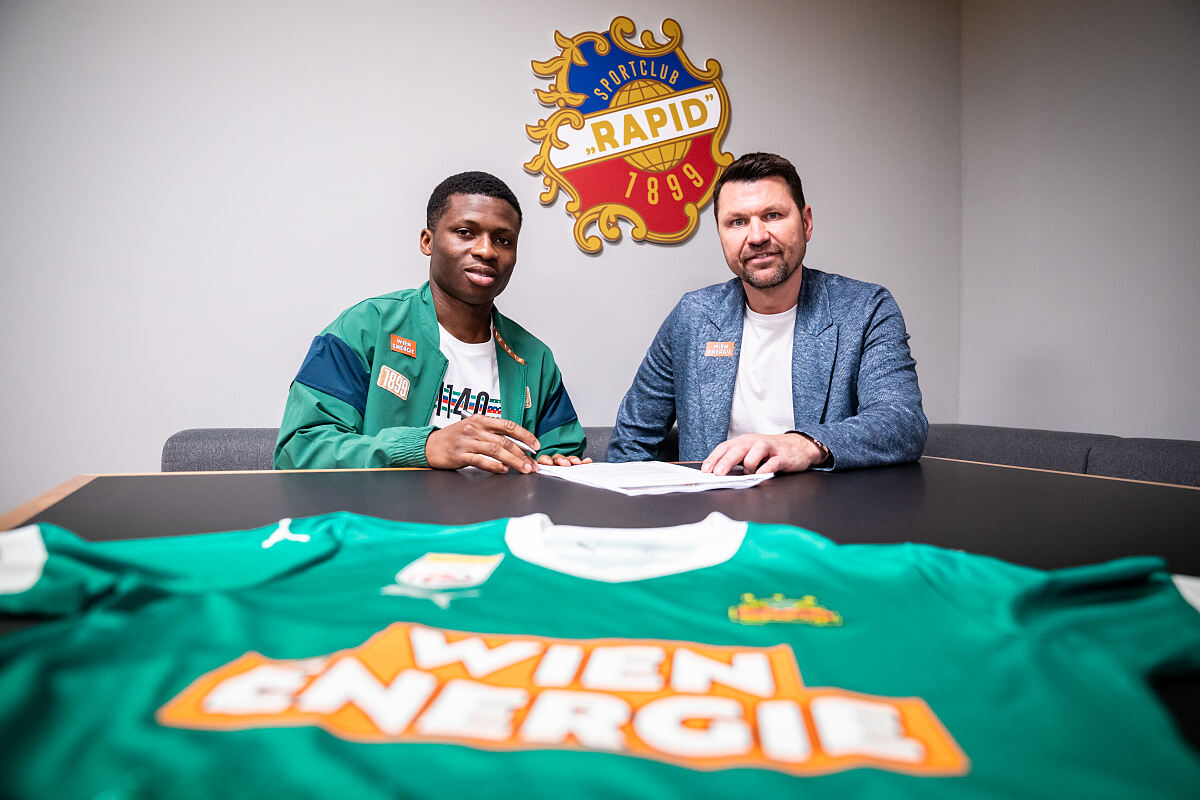 Romeo Amane wechselt zum SK Rapid 