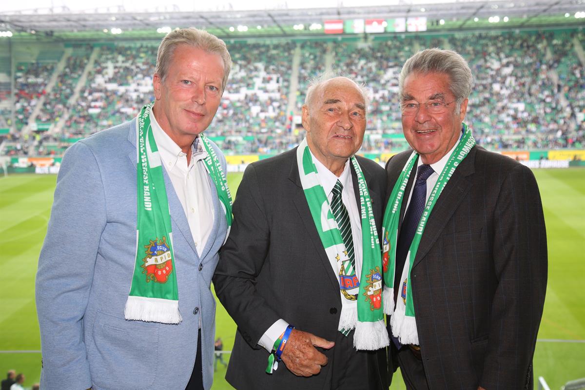 Eröffnung Allianz Stadion - Mitterlehner, Körner, Fischer