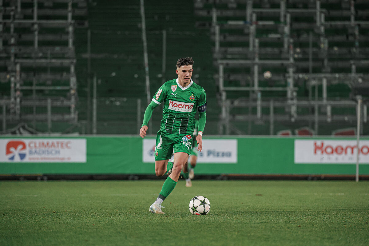 UEFA Youth League SK Rapid - FC Basel 11.12.2024, Jovan Zivkovic