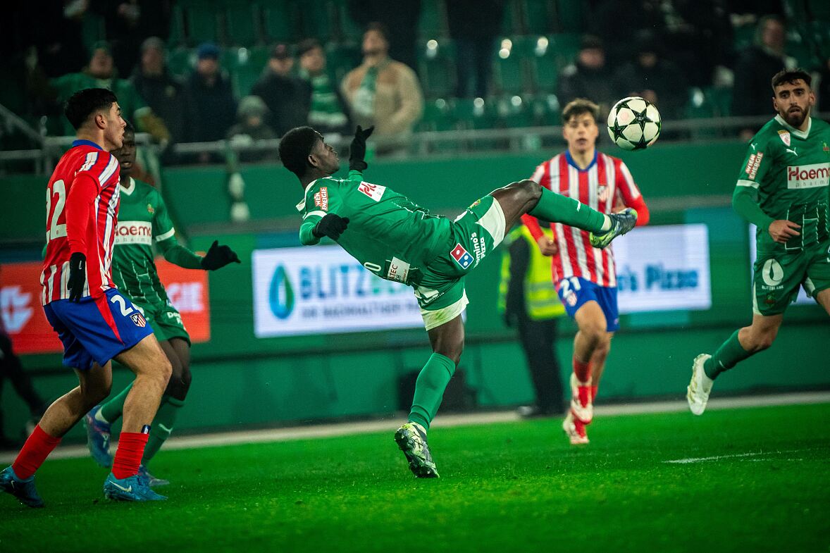 UEFA Youth League Sechzehntelfinale SK Rapid - Atlético de Madrid