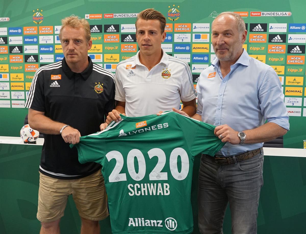 Vertragsverlängerung mit Stefan Schwab bis 2020.