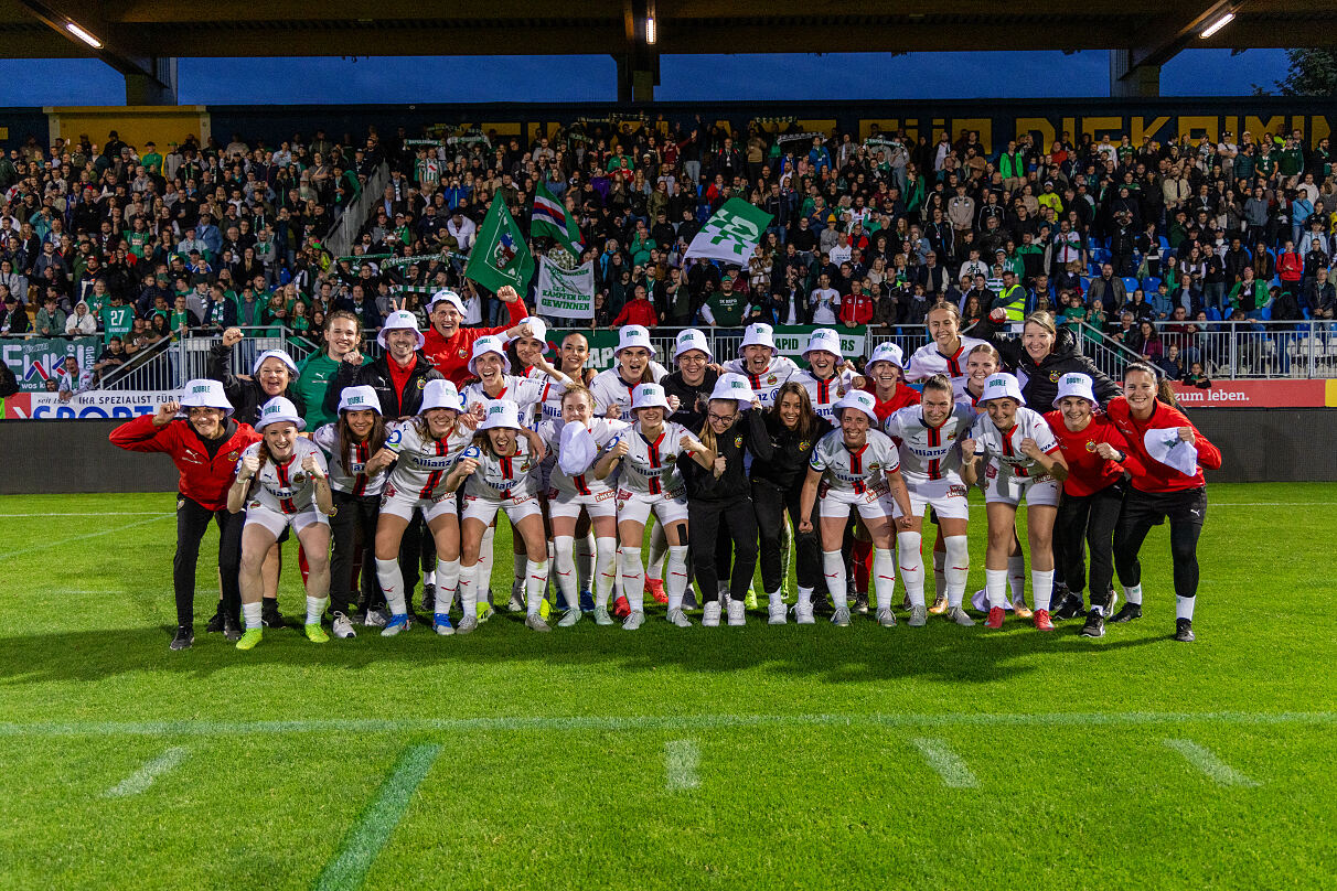 SK Rapid Frauen holen Wiener Double.