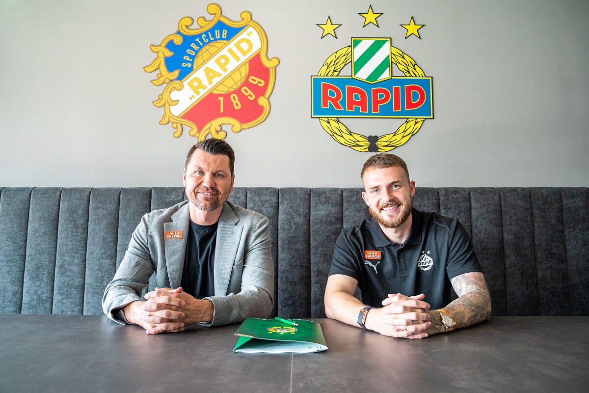 SK Rapid verpflichtet Jannes Horn - Bild © SK Rapid | Widner Jannes Horn