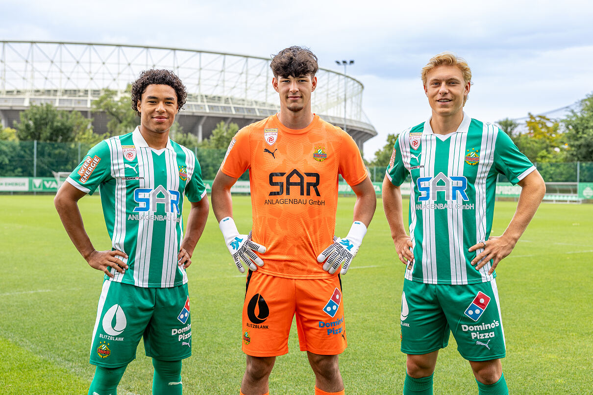 SAR ANLAGENBAU GmbH wird neuer Hauptsponsor von Rapid II | Juli 2025
