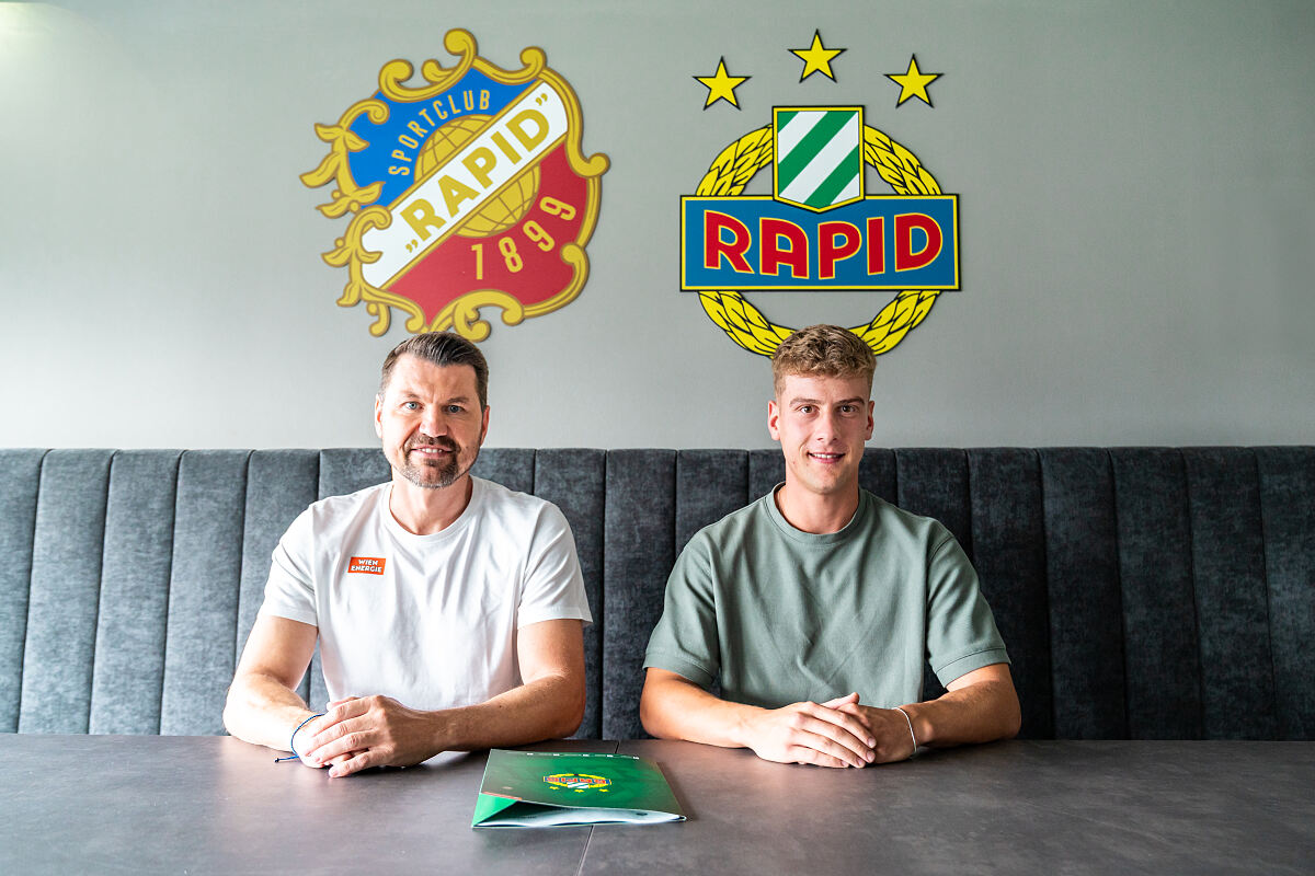 David Berger verstärkt Rapid II