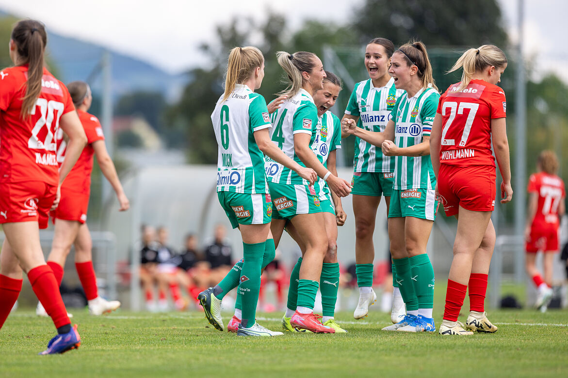 SK Rapid Frauen: Auftaktsieg in 2. Frauen Bundesliga