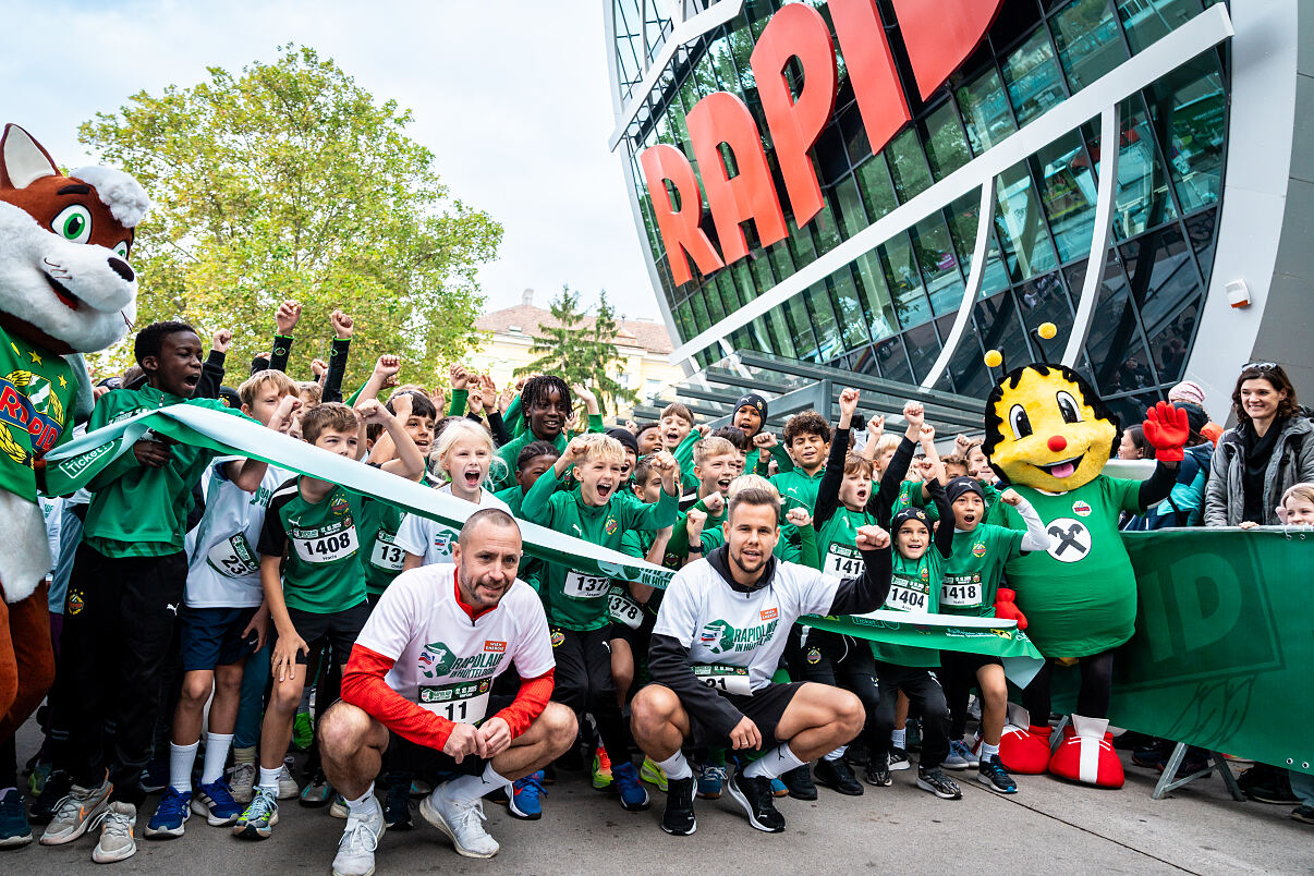1. Rapidlauf in Hütteldorf