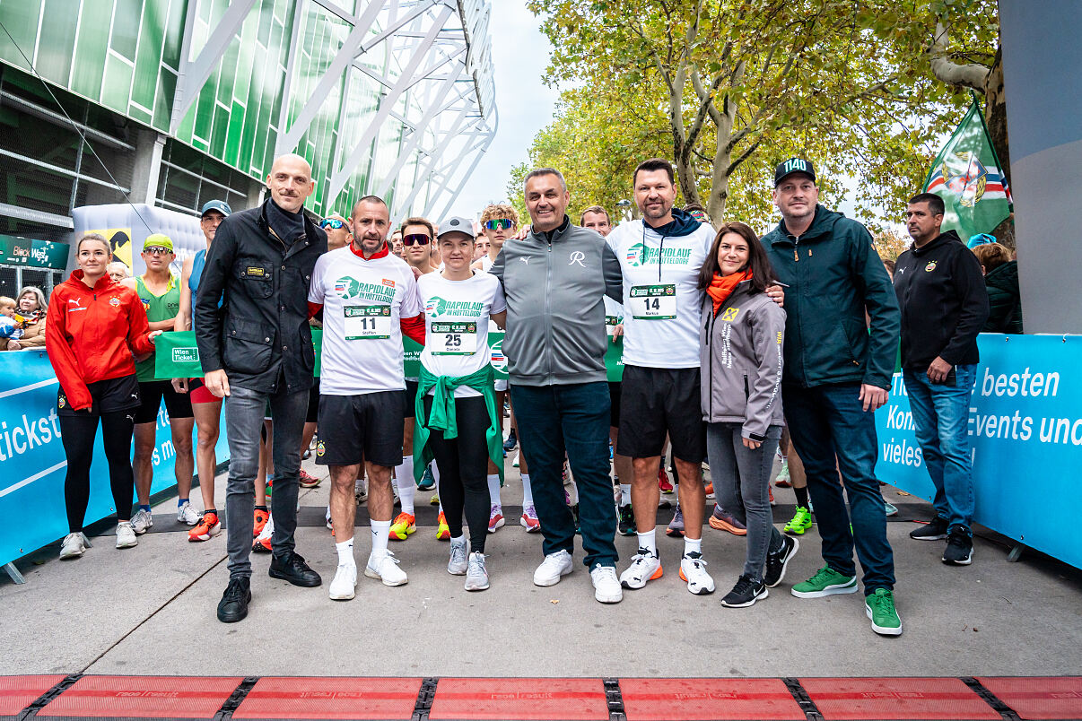 1. Rapidlauf in Hütteldorf