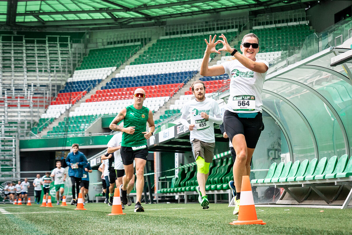 1. Rapidlauf in Hütteldorf