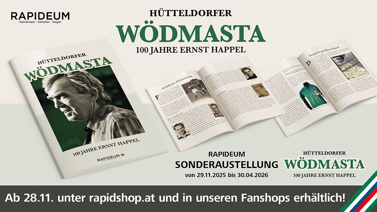 Broschüre 100 Jahre Ernst Happel